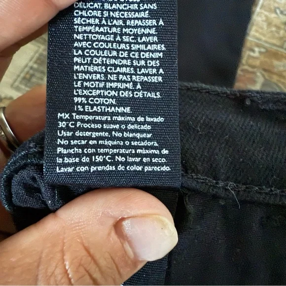 COS Black Flare Pants Women’s Size 25 Tailored Wide Leg High Waist Minimalist - Picture 14 of 16